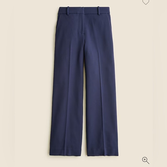 J. Crew Sydney NWT wide-leg pant 10 Tall - Picture 2 of 4